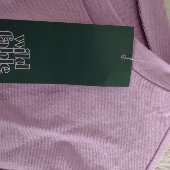 COPY - Wild Fable NWT Women's Cropped Long Sleeve T-Shirt in Lilac CHOOS… - Picture 7 of 9